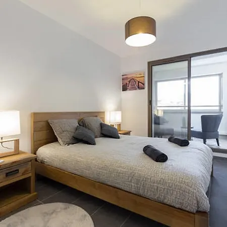 דירה Etoile - F5 Moderne, Spacieux, Ascenseur, Clim, Coeur De ניס